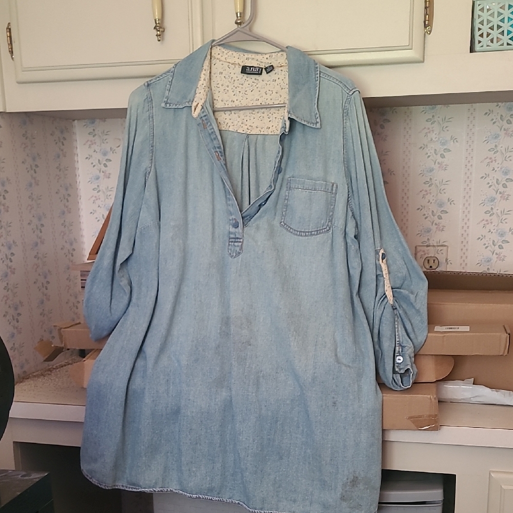 a.n.a Floral Patterned Blouse